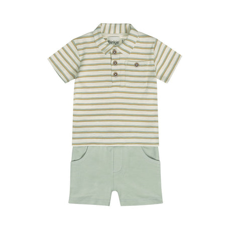 Dirkje Baby Boys Polo & Shorts Set - Multi
