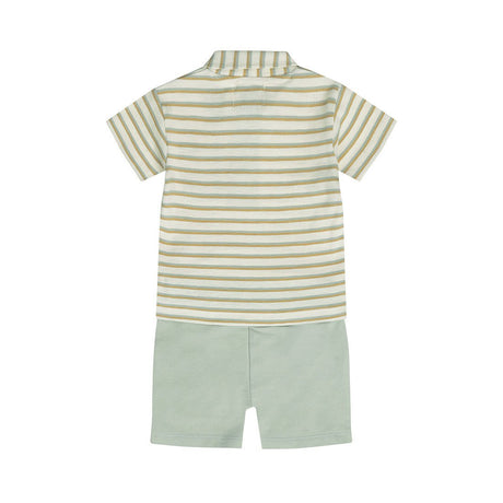 Dirkje Baby Boys Polo & Shorts Set - Multi