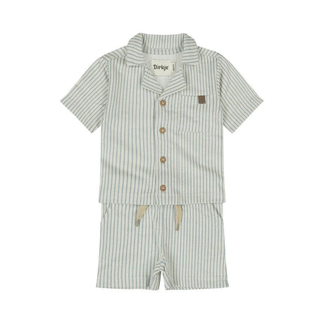 Dirkje Baby Boys Short Sleeve Shirt & Shorts Set - A&M Clothing & Shoes