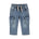 Dirkje Baby Boys Tapered-Fit Cargo Jeans - Mid Denim