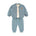 Dirkje Baby Boys Zip-Up Sweater & Joggers 3-Piece Set - Ocean Mist