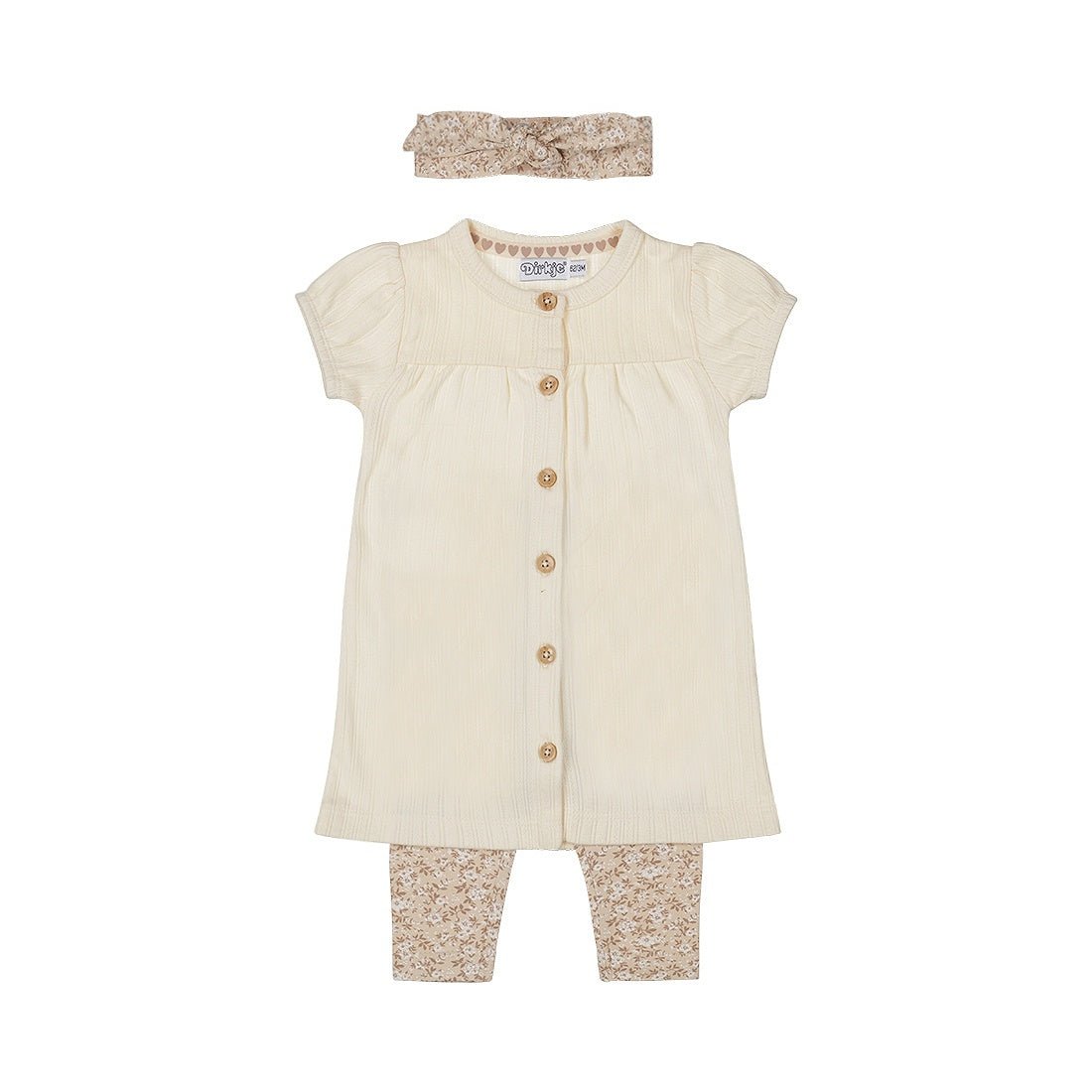 Dirkje Baby Girls 2pc Suit and Headband Set - A&M Clothing & Shoes - Westlock
