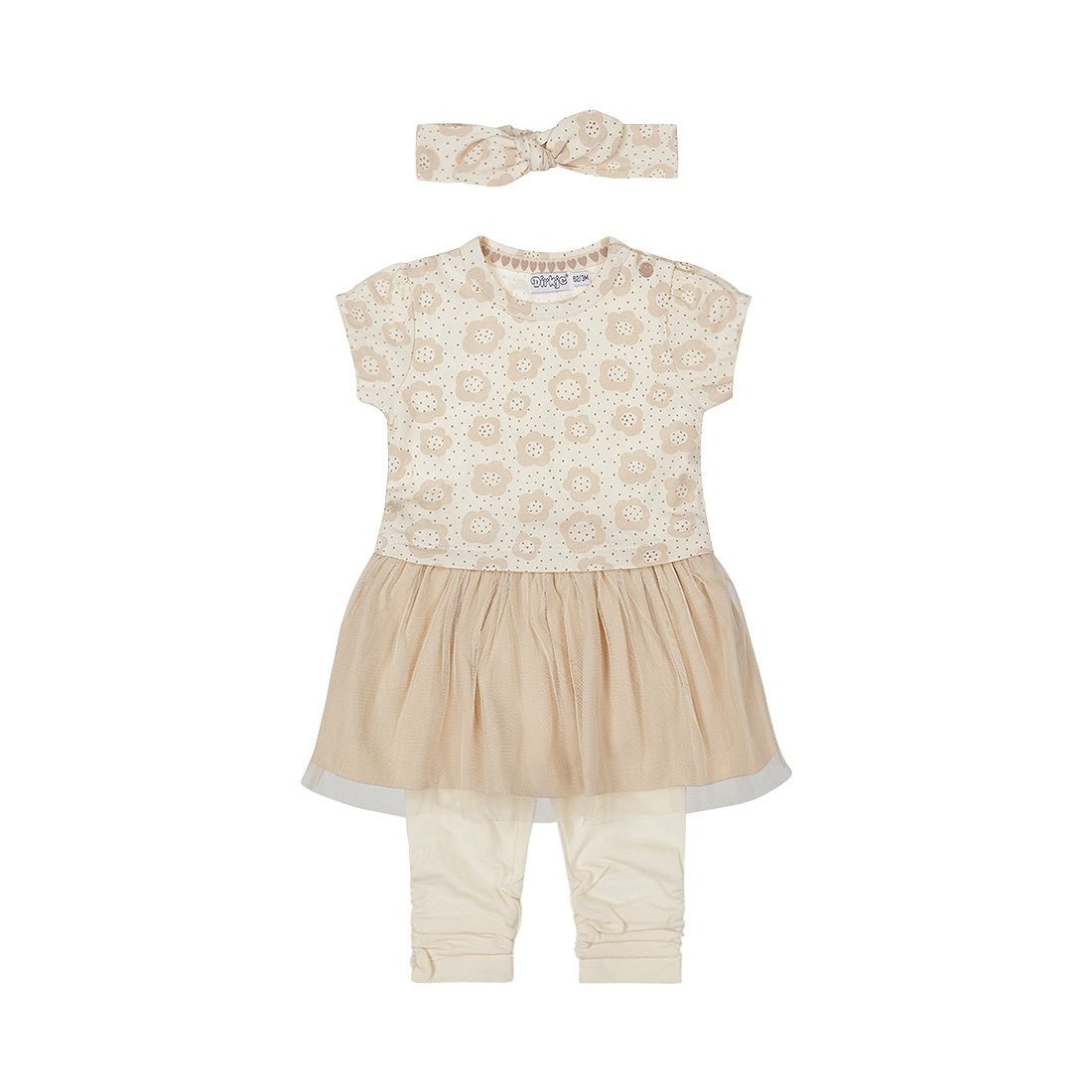 Dirkje Baby Girls 2pc Suit and Headband Set - A&M Clothing & Shoes - Westlock