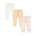 Dirkje Baby Girls 3-Pack Leggings - Peach