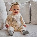 Dirkje Baby Girls A-Line Long Sleeve T-Shirt - Off White