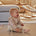 Dirkje Baby Girls Bow Front Pants - Off White