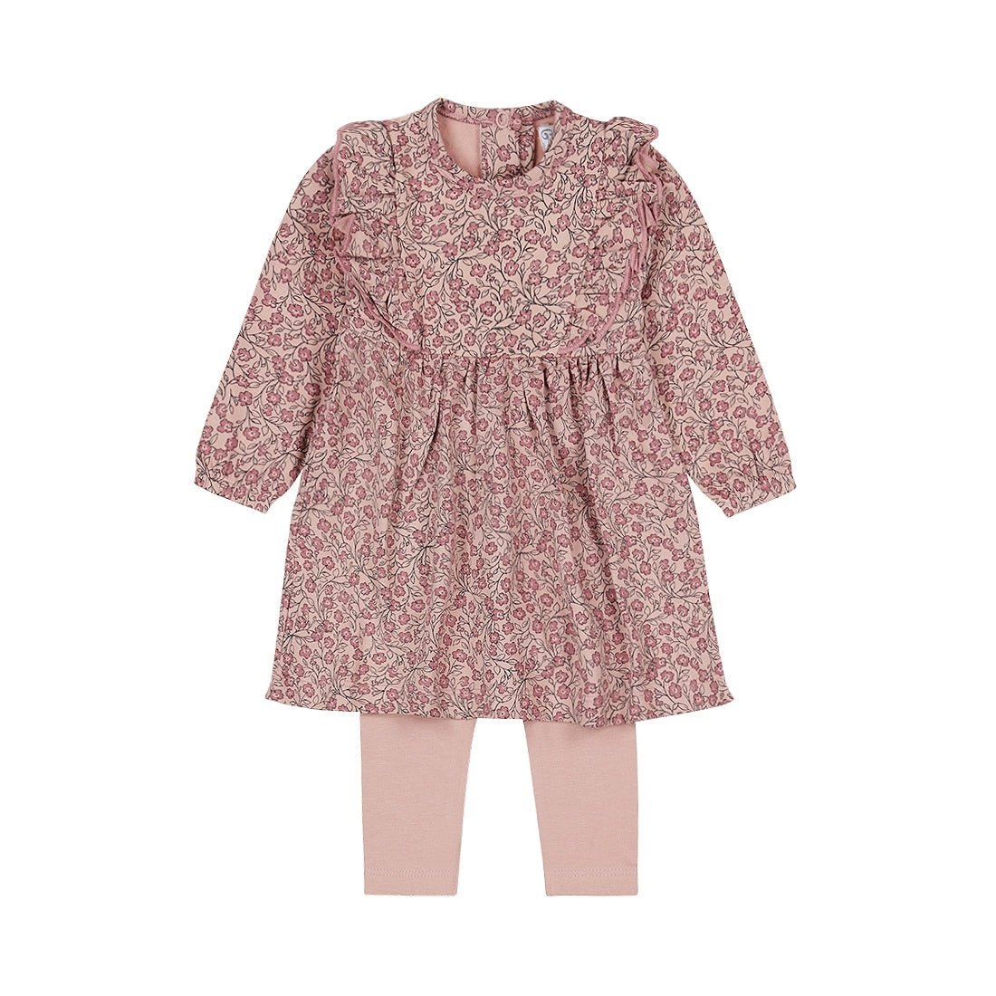 Dirkje Baby Girls Dress and Leggings 3 Piece Set - A&M Clothing & Shoes - Westlock