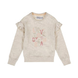 Dirkje Baby Girls Dropped Shoulder Ruffle Sweater - A&M Clothing & Shoes