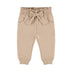 Dirkje Baby Girls Elastic Waist Joggers - Light Taupe