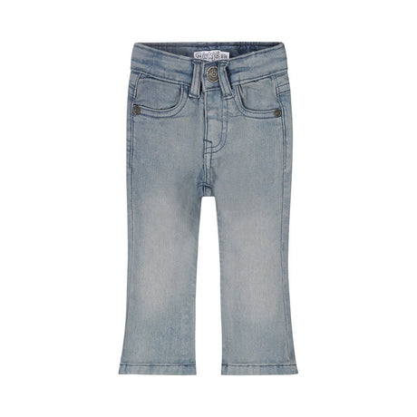 Dirkje Baby Girls Flared Jeans - Blue