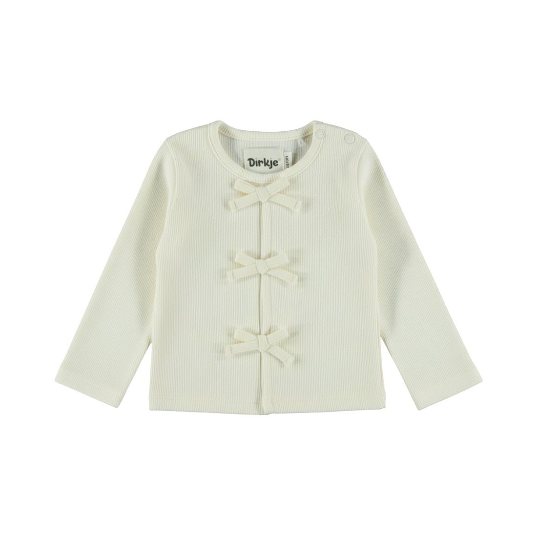 Dirkje Baby Girls Long Sleeve Top - Antique White