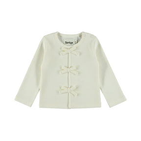 Dirkje Baby Girls Long Sleeve Top - Antique White