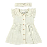 Dirkje Baby Girls Ruffle Sleeve Dress & Headband Set - A&M Clothing & Shoes