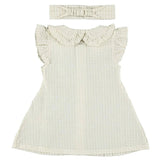 Dirkje Baby Girls Ruffle Sleeve Dress & Headband Set - A&M Clothing & Shoes