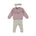 Dirkje Baby Girls Sweater & Leggings 3-Piece Set - Elderberry