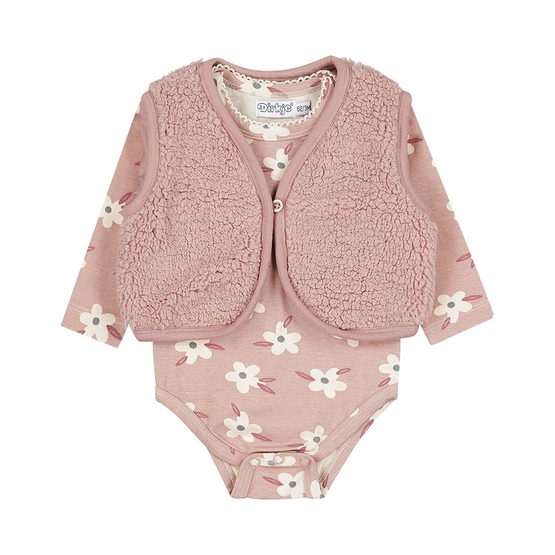 Dirkje Baby Girls Vest Jumper and Leggings 3 Piece Set - A&M Clothing & Shoes - Westlock