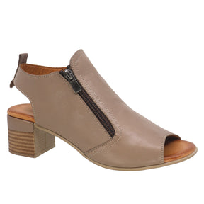 Everly Women's Gia-09 Heel Dress Sandals - Taupe