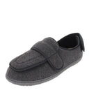 Foamtreads Men's Physician Slippers - Black