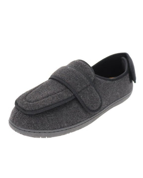 Foamtreads Men's Physician Slippers - Black