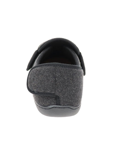 Foamtreads Men's Physician Slippers - Black