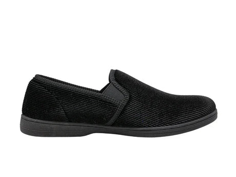 Foamtreads Men's Regal 2 Slippers Wide - Black