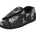 Foamtreads Women's Nurse Slippers - Black Flower