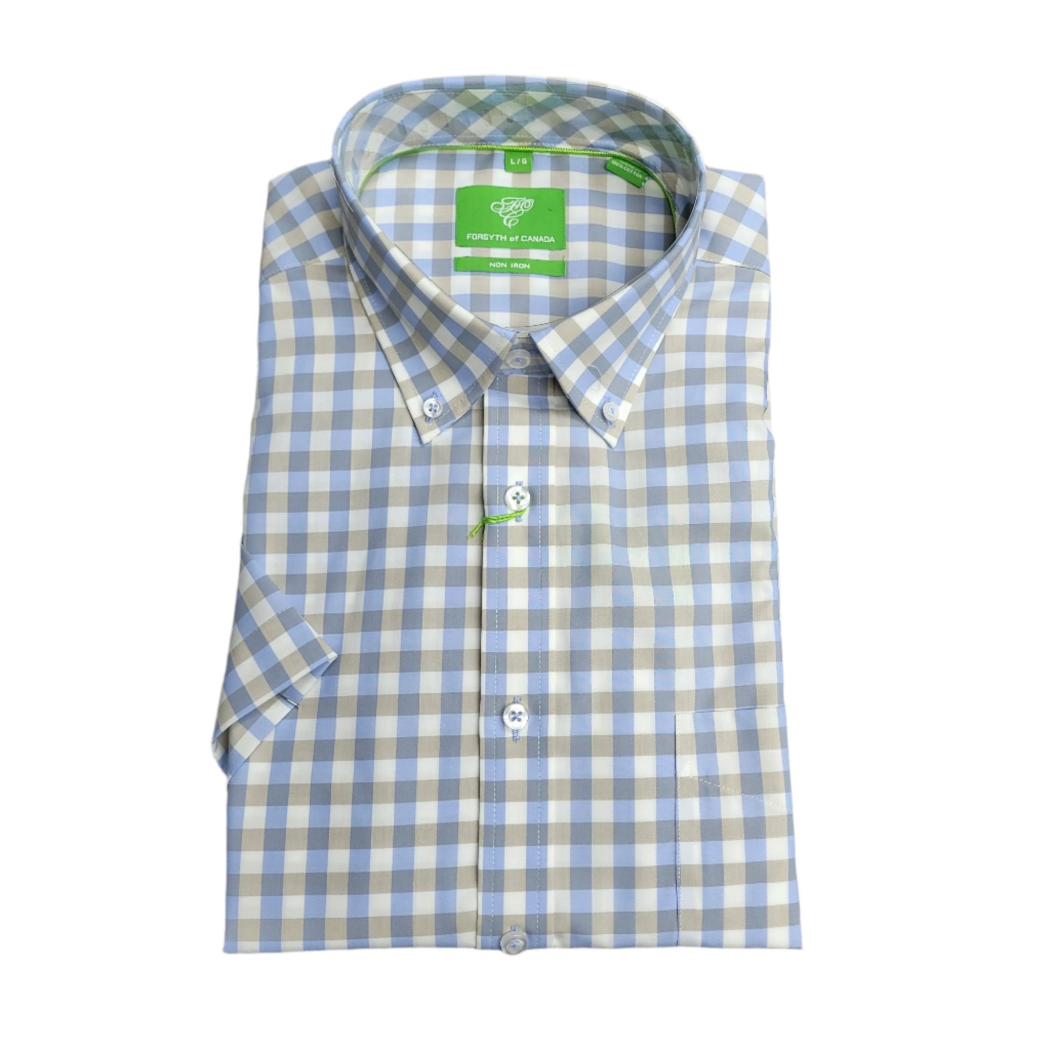 Forsyth of Canada Men's SS Sport Shirt