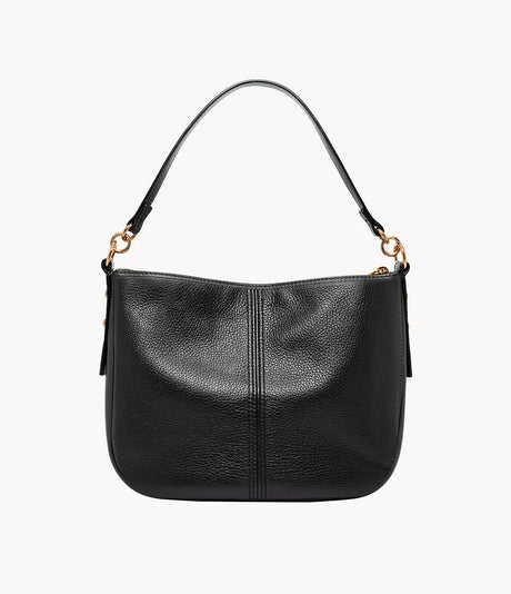 Fossil Jolie Leather Crossbody Bag - Black