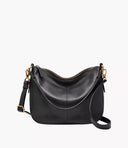 Fossil Jolie Leather Crossbody Bag - Black