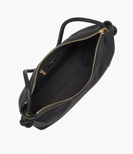 Fossil Willa Leather Shoulder Bag - Black