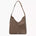 Fossil Women's Dillon Leather Hobo Bag - Smoke