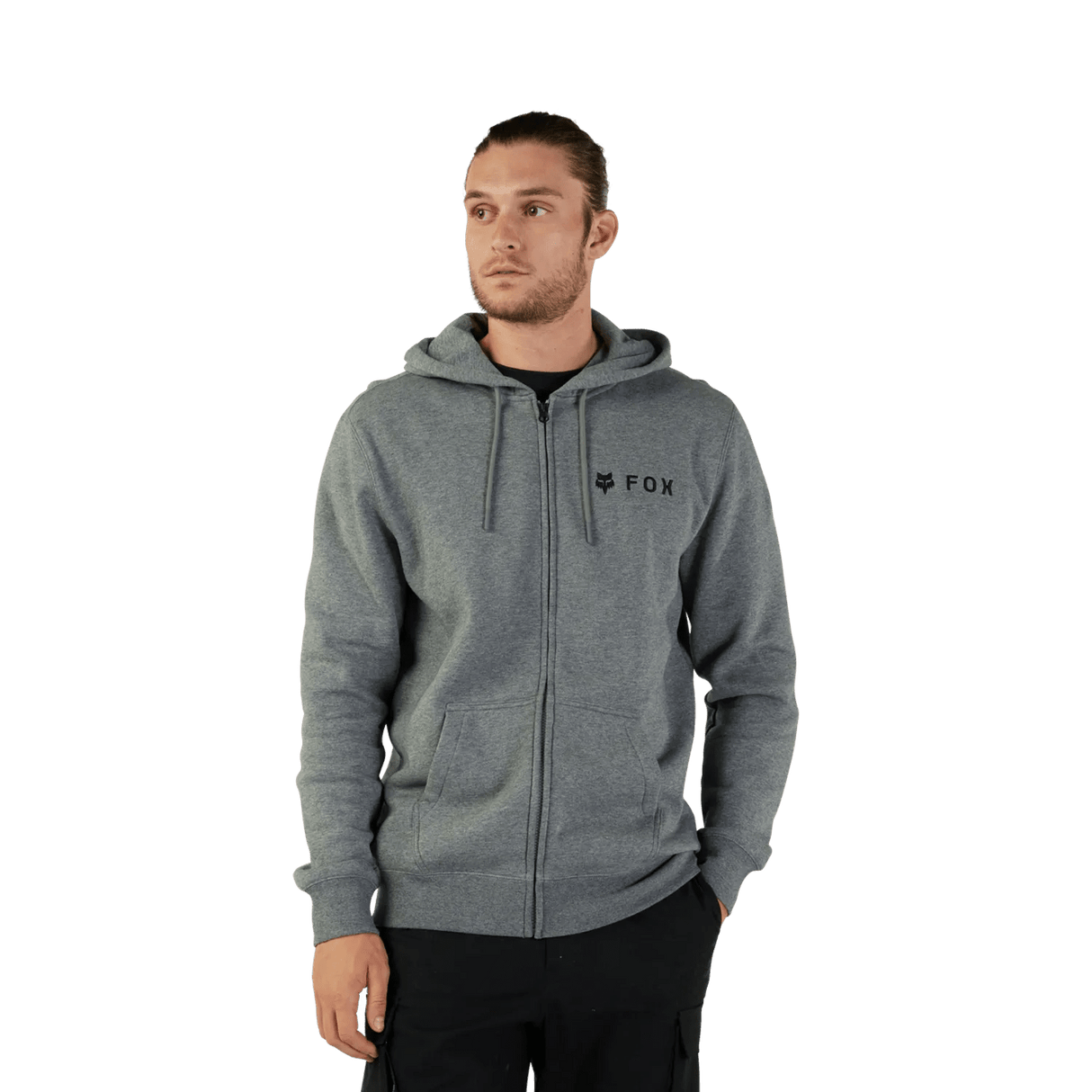 Fox Men's Absolute Fleece Zip Hoodie - Heather Graphite