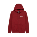 Fox Men's Absolute Fleece Zip Hoodie - Rust