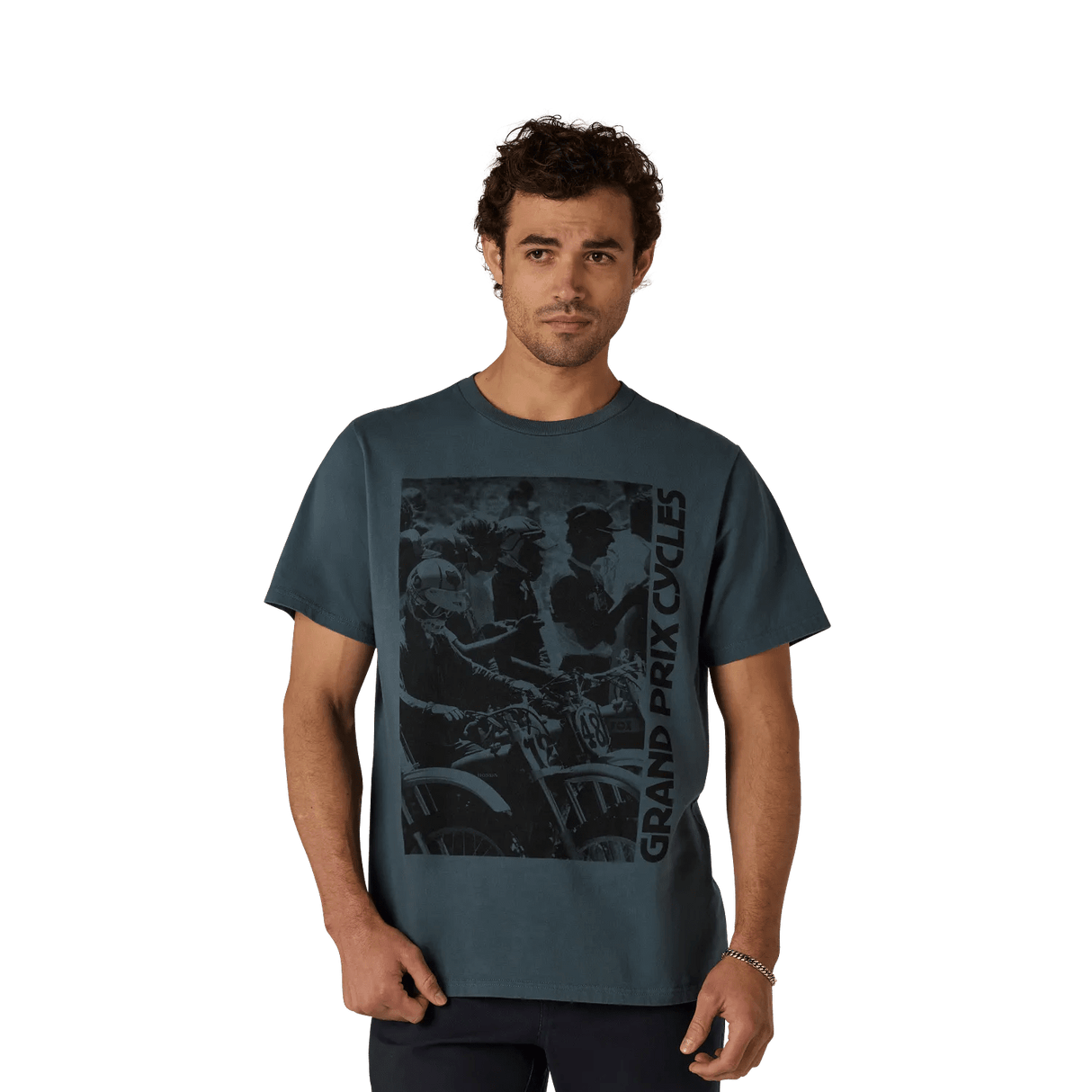 Fox Men's Circa 74 195 Original Short Sleeve T-Shirt - Deep Cobalt