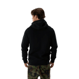Fox Men's Fox Head Fleece Pullover Hoodie - Black/Red