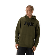 Fox Men's Fox Head X Fleece Pullover Hoodie - Olive Green