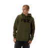 Fox Men's Fox Head X Fleece Pullover Hoodie - Olive Green