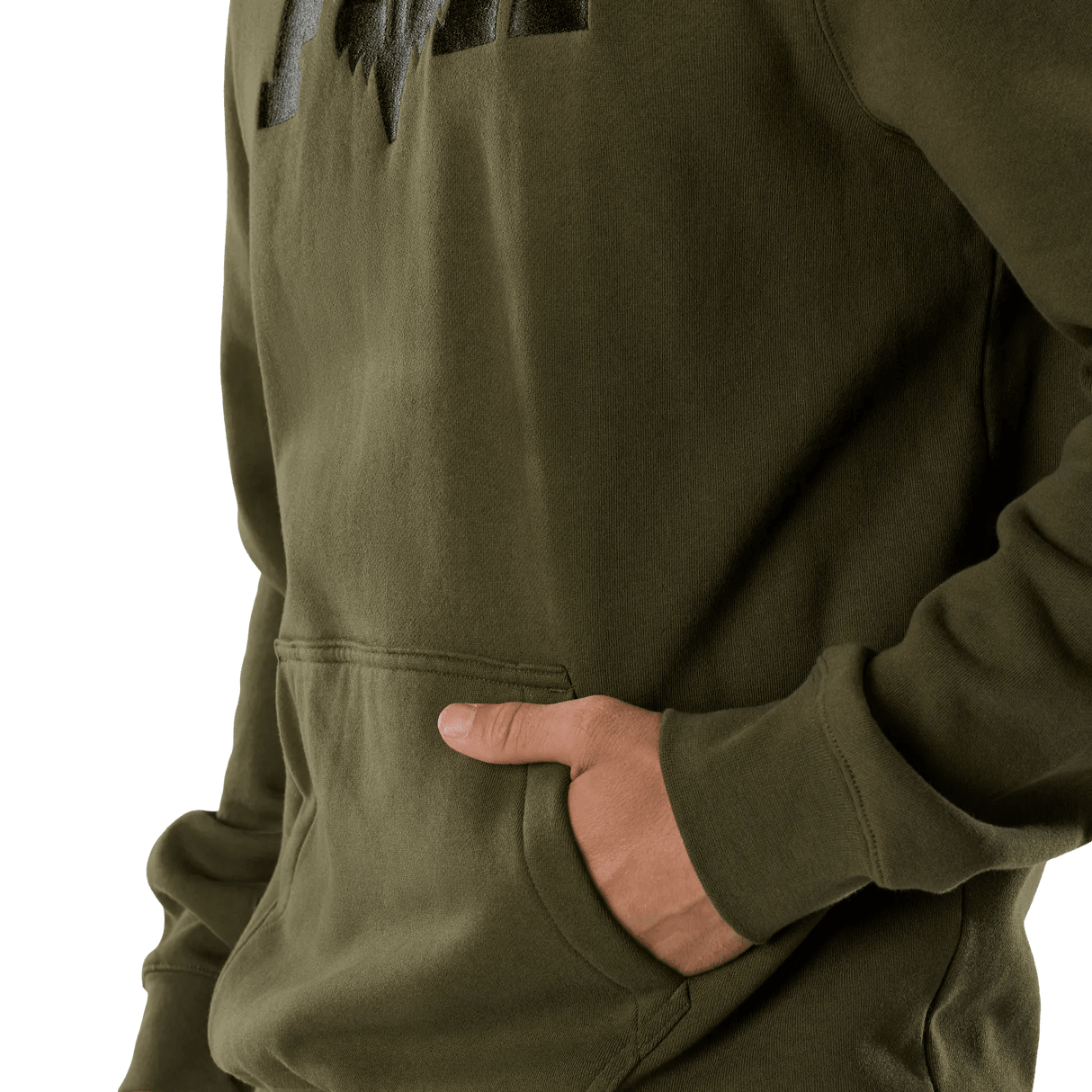 Fox Men's Fox Head X Fleece Pullover Hoodie - Olive Green