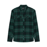 Fox Men's Survivalist Stretch Flannel LS Shirt - Dark Green