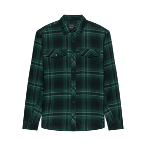 Fox Men's Survivalist Stretch Flannel LS Shirt - Dark Green