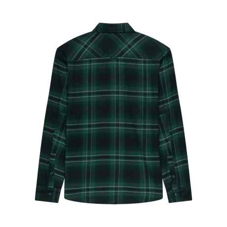 Fox Men's Survivalist Stretch Flannel LS Shirt - Dark Green