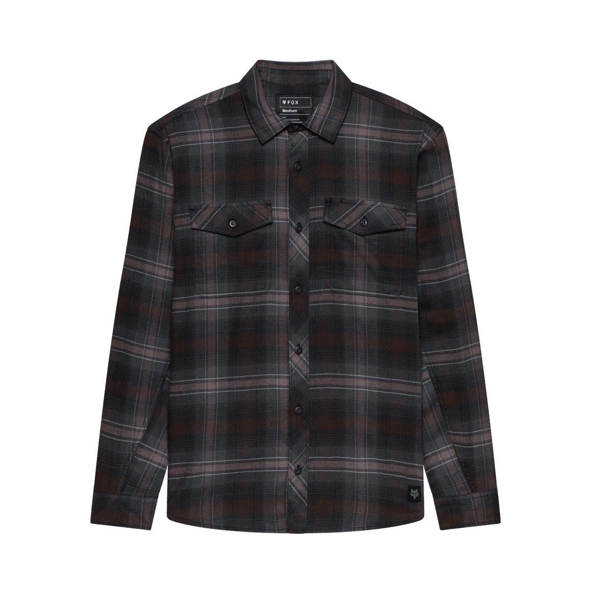 Fox Men's Survivalist Stretch Flannel LS Shirt - Black