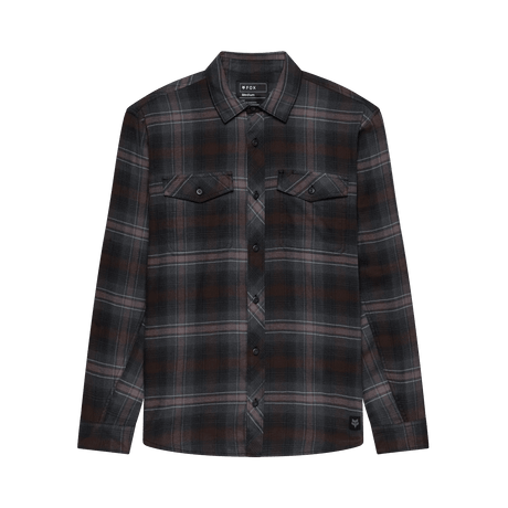 Fox Men's Survivalist Stretch Flannel LS Shirt - Black