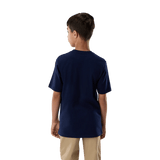 Fox Youth Boys Bend Short Sleeve T-Shirt - Navy