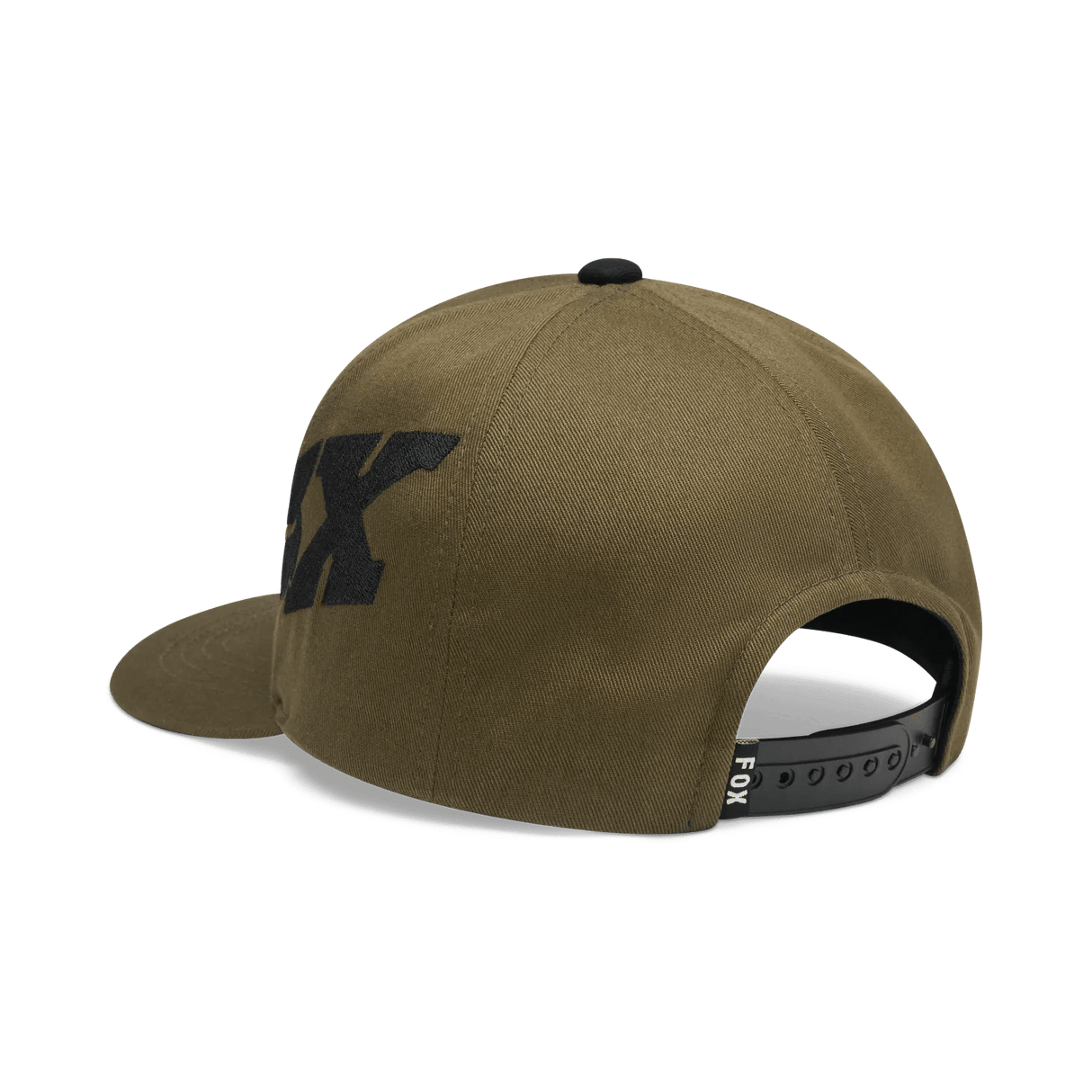 Fox Youth Boys Fox Head X Snapback Hat - Olive Green