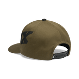 Fox Youth Boys Fox Head X Snapback Hat - Olive Green
