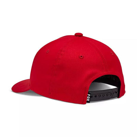 Fox Youth Boys Intrude 110 Snapback Hat - Flame Red