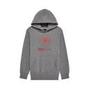 Fox Youth Boys Kairos Fleece Pull-Over Hoodie - Heather Graphite