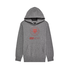 Fox Youth Boys Kairos Fleece Pull-Over Hoodie - Heather Graphite