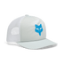 Fox Youth Boys Rooted Mesh Trucker Hat - Light Grey